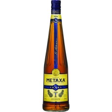 Бренді Metaxa / Метакса, 5 зірок, 38%, 1 л