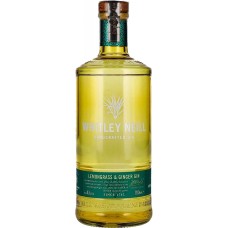 Джин Whitley Neill, Lemongrass & Ginger / Уитли Нилл, Лемонграсс и Имбирь, 43%, 0.7 л