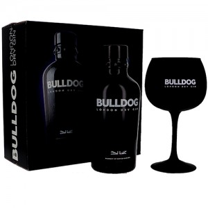 Джин Bulldog / Бульдог, 40%, 0.7 л + келих (под. наб.) [5425008643434]