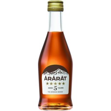 Бренди Ararat / Арарат, 5 звезд, 40%, 0.05 л