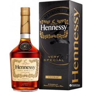 Коньяк Hennessy VS, 40% 0,35 л в подарунковій коробці [3245995817012]