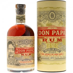 Ром Don Papa / Дон Папа, 40% , 0.7 л (в тубусі) [4809015157138]