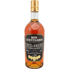 Ром Centenario, Gran Legado / Сентенарио, Гран Легадо, 12 лет, 40%, 0.7 л