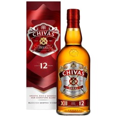 Виски Chivas Regal / Чивас Регал, 12 лет, 43%, 0.75 л (под. уп.)