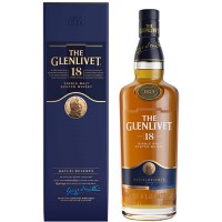 Віскі The Glenlivet / Гленлівет, 18 років, 40%, 0.7 л, (под. уп.) [080432403105]