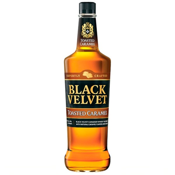 Віскі Black Velvet, Toasted Caramel / Блек Вельвет, Тоастед Карамель, 35%, 1 л