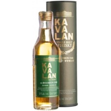 Виски Kavalan, Solist, Ex-Bourbon Cask / Калаван, Солист, Экс-Бурбон Каск, 54%, 0.05 л (в тубусе)