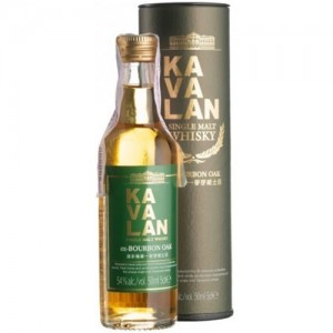 Віскі Kavalan, Solist, Ex-Bourbon Cask / Калаван, Соліст, Екс-Бурбон Каск, 54%, 0.05 л (в тубусі) [4710085209347]