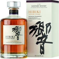 Віскі Suntory, Hibiki, Japanese Harmony / Санторі, Хібікі, Джапаніз Хармоні, 43%, 0.7 л (в коробці)