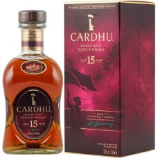 Виски Cardhu / Карду, 15 лет, 40%, 0.7 л ( под. уп.)