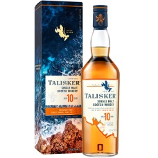Виски Talisker / Талискер, 10 лет, 45.8%, 0.7 л (под. уп.)