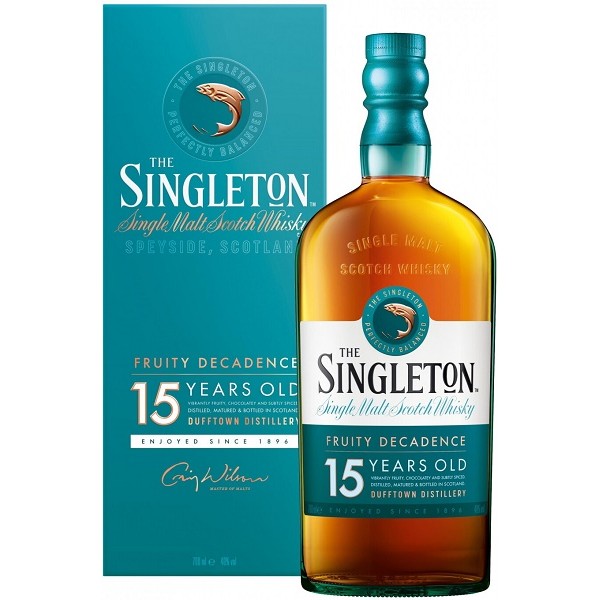 Віскі The Singleton of Duffown / Сінглтон Даффтаун, 15 років, 40%, 0.7 л (под. уп.)