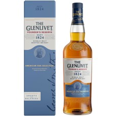 Виски The Glenlivet, Founder's Reserve / Гленливет, Фаундерс Резерв, 40%, 0.7 л (под. уп)