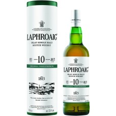 Віскі Laphroaig / Лафройг, 10 років, 40%, 0.7 л (в тубусі)