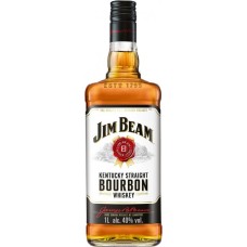 Виски бурбон Jim Beam, White / Джим Бим, Уайт, 40%, 1 л