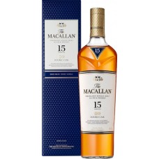 Віскі Macallan, Double Cask / Макаллан, Далб Каск, 15 років, 43%, 0.7 л (под. уп.)