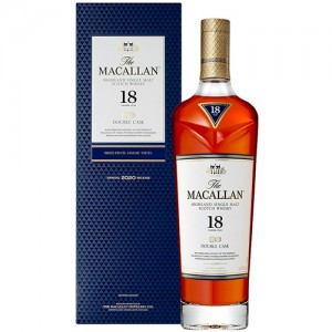 Віскі Macallan, Double Cask / Макалан, Дабл Каск, 18 років, 43%, 0.7 л (под. уп.) [5010314309862]