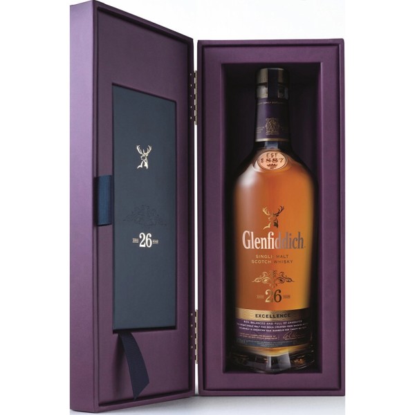 Виски Glenfiddich, Excellence / Гленфиддик, Экселенс, 26 лет, 43%, 0.7 л (в коробке)
