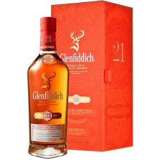 Виски Glenfiddich / Гленфиддик, 21 лет, 40%, 0.7 л (под. уп.)