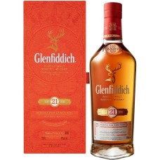 Віскі Glenfiddich / Гленфіддік, 21 років, 40%, 0.7 л (в коробці)