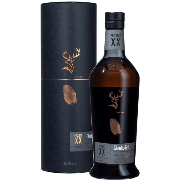 Виски Glenfiddich, Project XX / Гленфиддик, Проект Двадцать, 40%, 0.7 л (в тубусе)