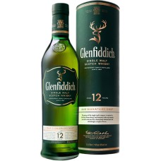 Виски Glenfiddich / Гленфиддик, 12 лет, 40%, 0.5 л (в тубусе)