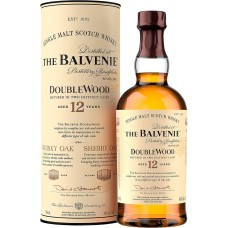 Віскі Balvenie, DoubleWood / Балвені, Даблвуд, 12 років, 40%, 0.7 л (в тубусі)