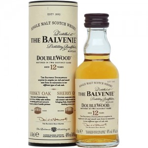 Віскі Balvenie, DoubleWood / Балвені, Даблвуд, 12 років, 40%, 0.05 л (в тубусі) [5010327509051]