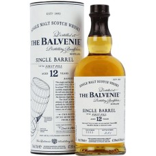 Виски Balvenie, Single Barrel / Балвени, Сингл Баррел, 12 лет, 47.8%, 0.7 л (в тубусе)