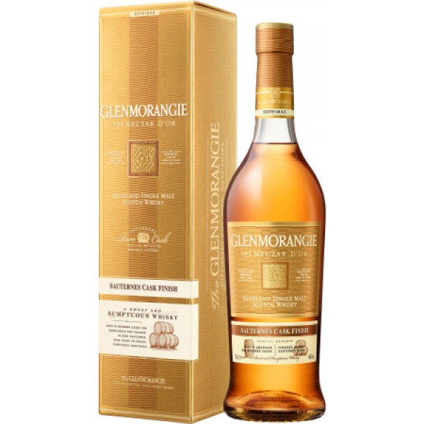 Віскі Glenmorangie, Nectar d'Or / Гленморанджі, Нектар д'Ор, 12 років, 46%, 0.7 л (под.уп.)