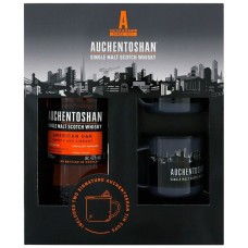 Віскі Auchentoshan, American Oak / Ошентошен, Американ Оак, 8 років, 40%, 0.7 л + 2 склянки