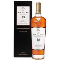 Виски The Macallan, Sherry Oak Cask / Макаллан, Шерри Оак Каск, 18 лет, 43%, 0.7 л 43% (в коробке)