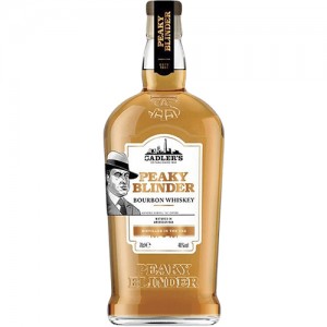 Віскі бурбон Sadler's,  Peaky Blinder, Bourbon /  Садлерc, Пики Блиндер, Бурбон (Гострі Козирки), 40%, 0.7 л [5011166059004]