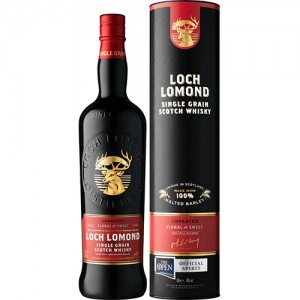 Віскі Loch Lomond, Single Grain / Лох Ломонд, Сінгл Грейн, 46%, 0.7 л (в тубусі) [5016840050216]