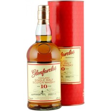 Виски Glenfarclas / Гленфарклас, 10 л., 40%, 0.7 л (в тубусе)