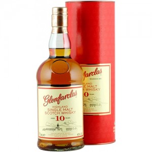 Віскі Glenfarclas / Гленфарклас, 10 р., 40%, 0.7 л (в тубусі) [5018066104018]