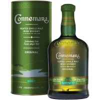 Віскі Connemara, Peated Single Malt / Коннємара, Пітед Сінгл Молт, 40%, 0.7 л (в тубусі) [5099357002305]