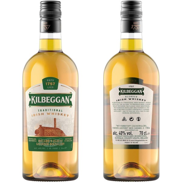 Віскі Kilbeggan / Кілбегган, 40%, 0.7л