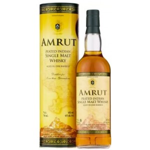 Віскі Amrut, Peated Indian / Амрут, Пітед Індіан, 46%, 0.7 л  (в тубусі) [8901193003828]