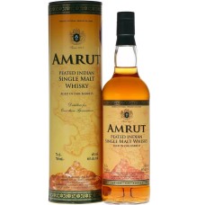 Виски Amrut, Peated Indian / Амрут, Питед Индиан, 46%, 0.7 л  (в тубусе)