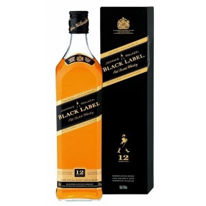 Виски Шотландии Johnnie Walker Black label 12 yo / Джонни Уолкер Блэк Лейбл 12 ео, 0.7 л [5000267024202]