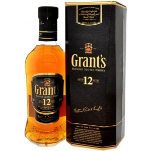 Виски Шотландии Grant's 12 yo / Грантс 12 ео, 0.75 л [5010327115023]