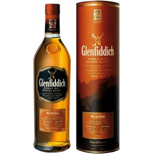 Виски Шотландии Glenfiddich Rich Oak 14 yo / Гленфиддик Рич Оук, 40%, 0.7 л [5010327325170]