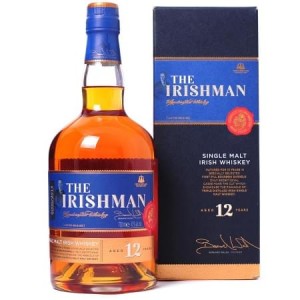 Віскі Ірландії Irishman Single Malt Irish whisky 12 р., 40%, 0.7 л (под.уп) [5099811906071]