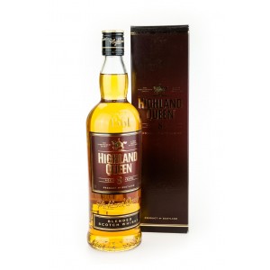 Виски Шотландии Highland Queen 8 yo / Хайленд Куин 8 ео, 0.7 л, (под.уп.)  [3328640122263]