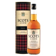 Виски Scots Lion / Скотс Лайон, 40%, 0.7 л (в тубусе)