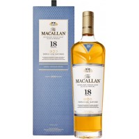 Віскі Шотландії The Macallan Fine Oak Triple Cask 18 р, 43% 0.7 л [5010314049409]