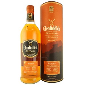 Виски Шотландии Glenfiddich Rich Oak 14 yo / Гленфиддик Рич Оук, 40%, 0.7 л (в тубусе) [5010327335667]