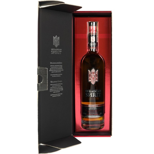 Настоянка Ukrainian spirit with pepper / Український дух з перцем, 40%, 0.7 л (в коробці)