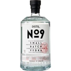 Водка Distil №9 / Дистил №9, 40%, 0.5 л